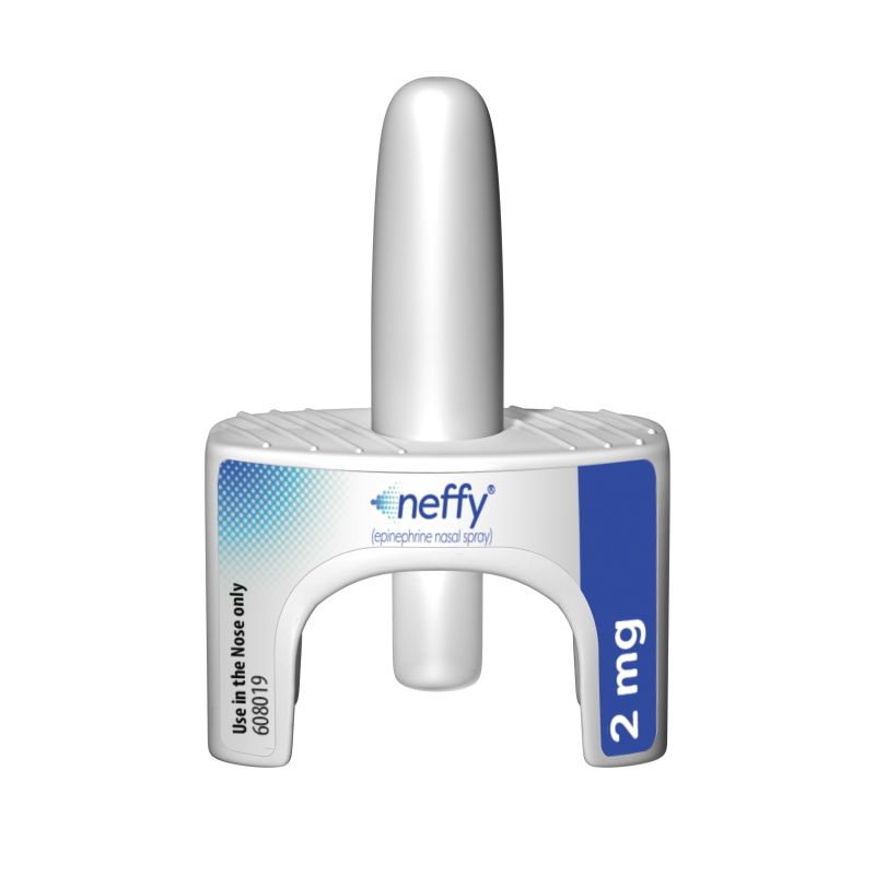 FDA phê duyệt neffy 1 mg thuốc xịt mũi epinephrine