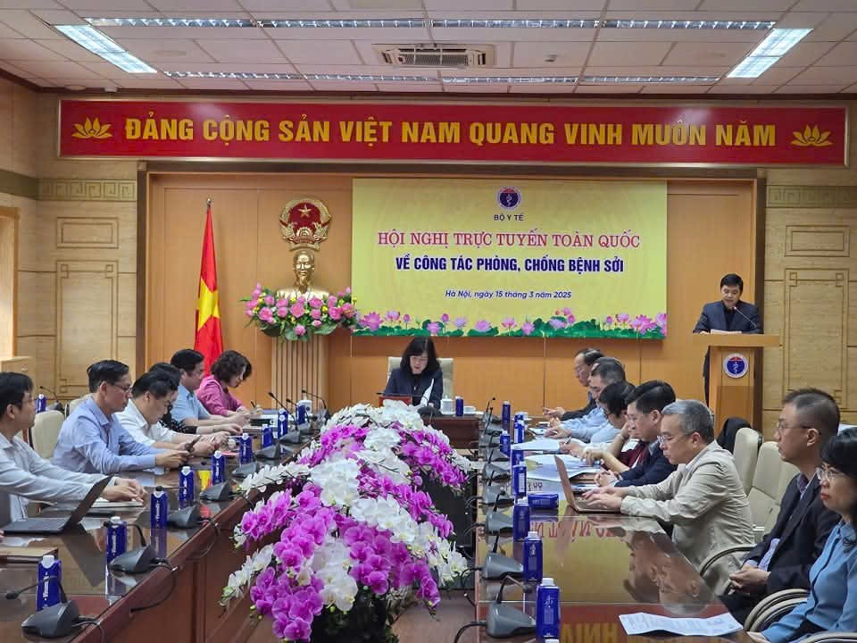 Bộ Y tế họp khẩn liên quan đến bệnh sởi